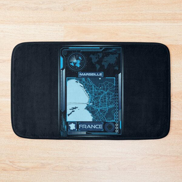 Item preview, MARSEILLE MAP FRANCE designed and sold by hatimelhag.