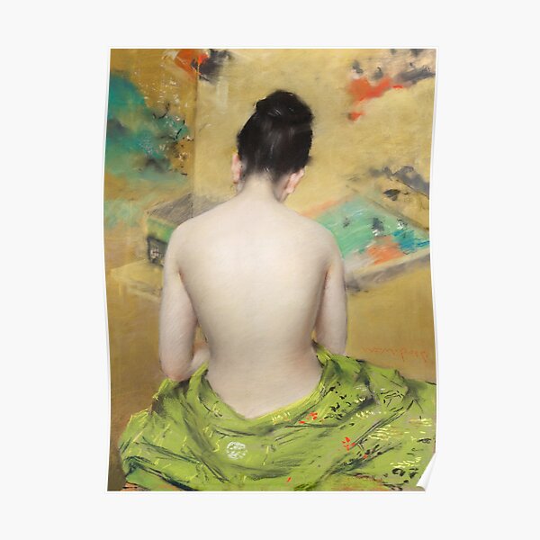 Sensual Art Poster Naked Woman Sumi E Naked Woman Art Nude Girl Poster Mens Gift Agrohort