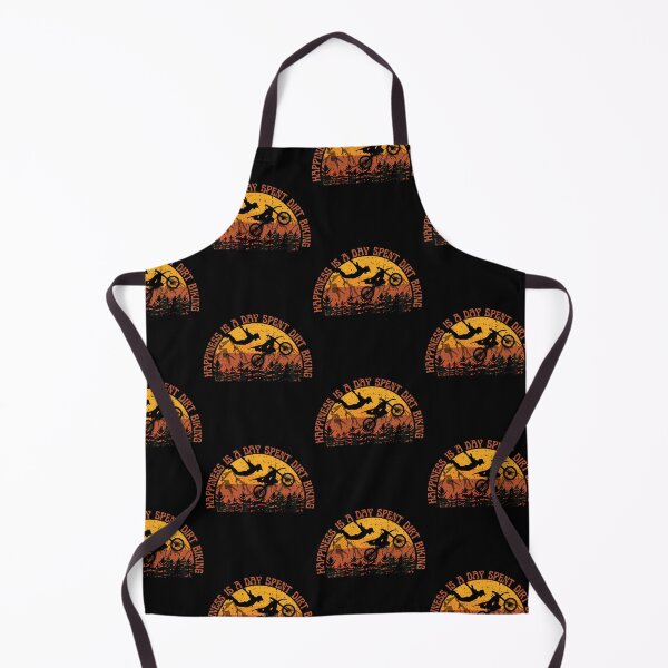 Item preview, Happiness is a Day Spent Dirt Biking - Motocross designed and sold by Rally-Girl.
