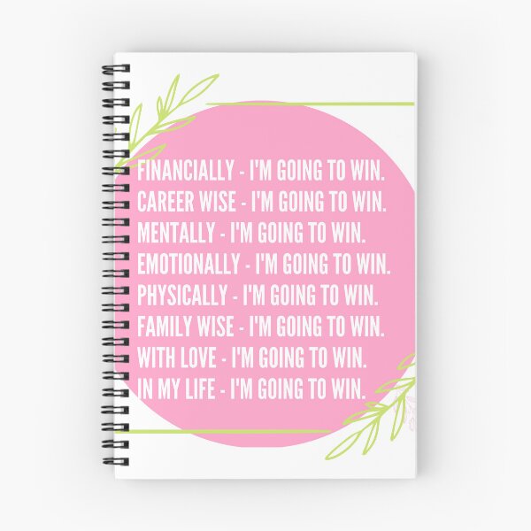 Item preview, Motivating Manifestation Design Financial Mental and Physical Success Win designed and sold by Honeylance.