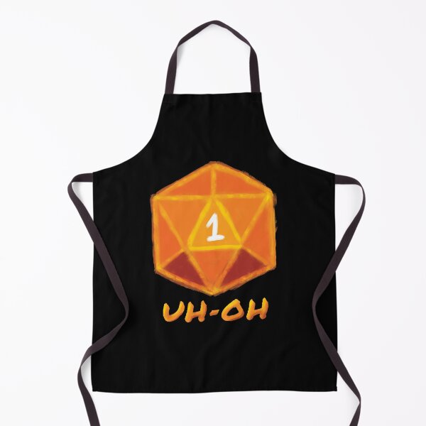 Item preview, Natural 1 - Uh-Oh | Hand Drawn Nat 1 - Critical Fail D&D designed and sold by SqrlStudios.