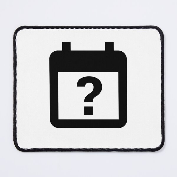 Item preview, MDI calendar-question designed and sold by GnarlyFurtardo.