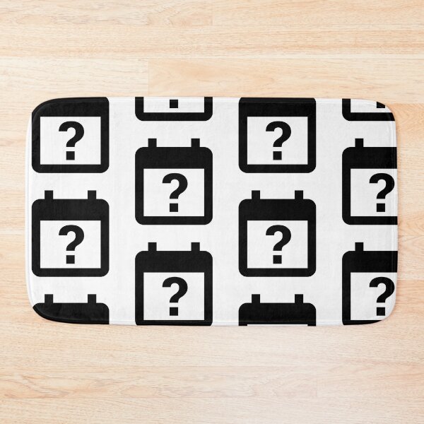 Item preview, MDI calendar-question designed and sold by GnarlyFurtardo.