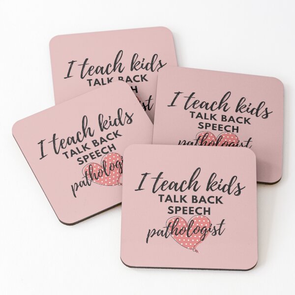 Item preview, I Teach Kids To Talk Back Speech Language Pathologist , Assistant,funny gift  designed and sold by ourpretty.