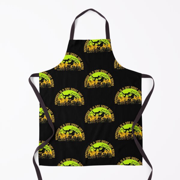 Item preview, Happiness is a Day Spent Dirt Biking - Motocross designed and sold by Rally-Girl.