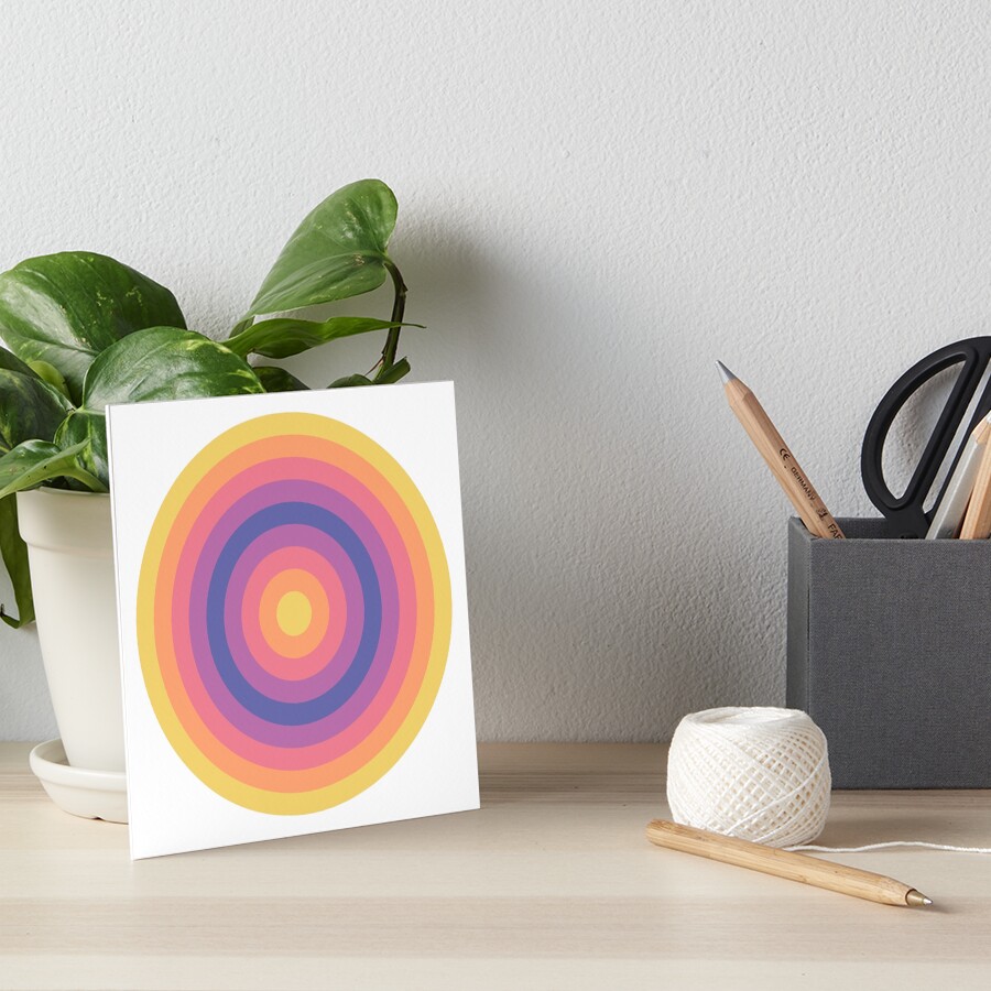 Item preview, Art Board Print designed and sold by PatternSalad.