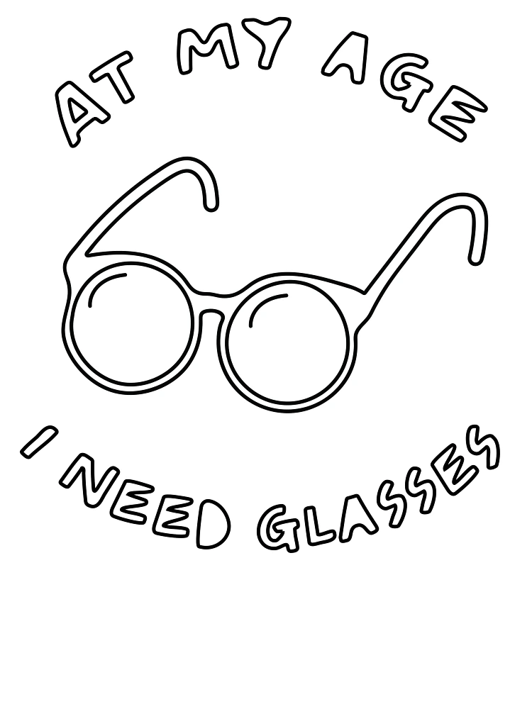 Stitch Guide - At My Age I Need Glasses