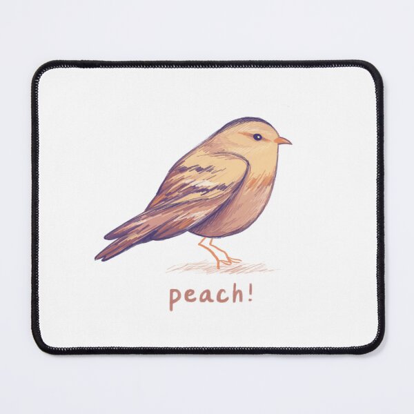 Item preview, peach warbler designed and sold by seikamoomoo.