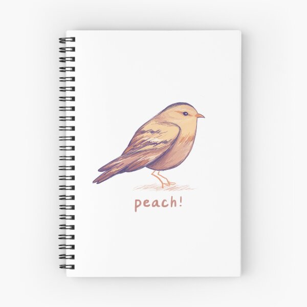 Item preview, peach warbler designed and sold by seikamoomoo.