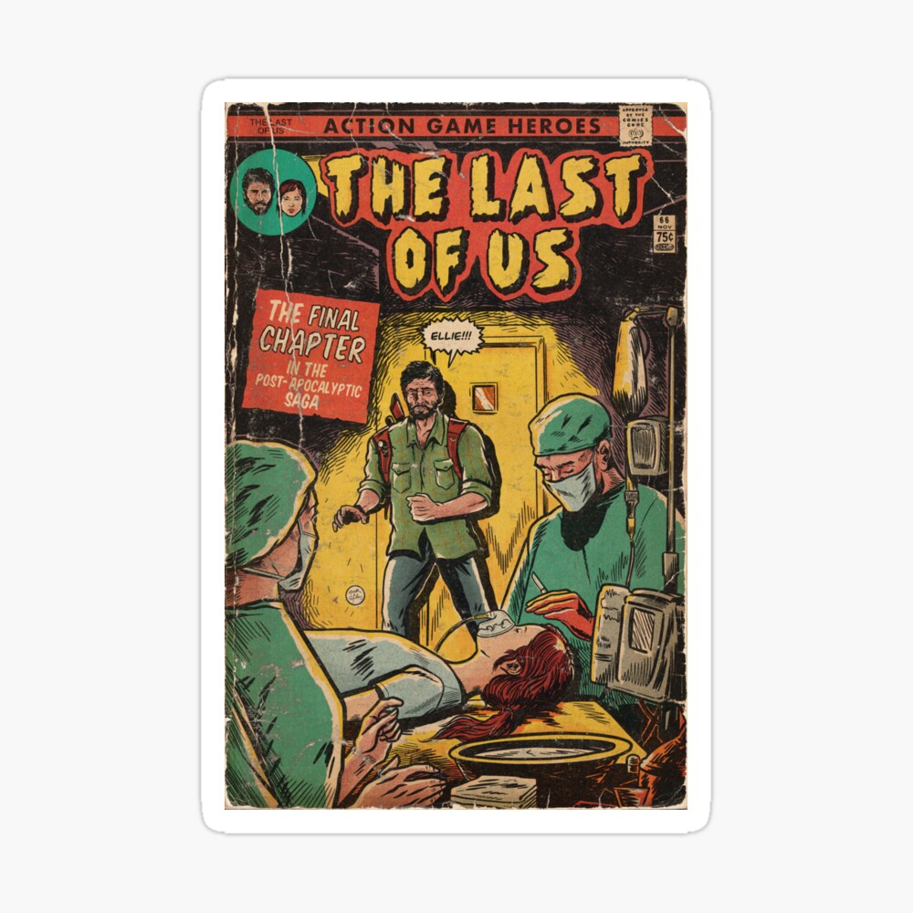 The Last of Us - Ending comic cover fan art