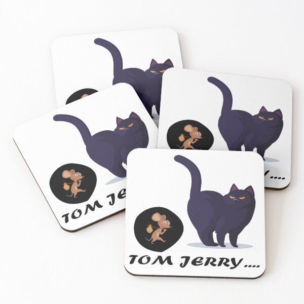 Item preview, TOM JERRY.. Naughty mouse naughty cat, cute, funny, black,  designed and sold by STOR-MRD.