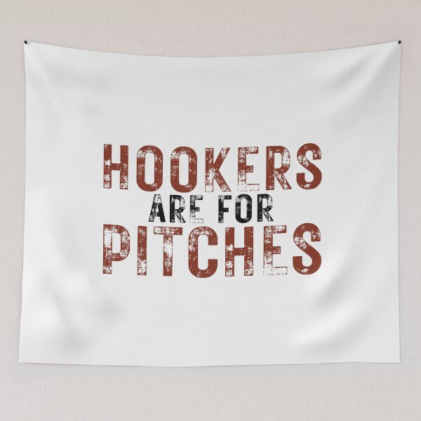 Item preview, HOOKERS ARE FOR PITCHES RUGBY FOOTBALL designed and sold by Mercurial Merkaba.