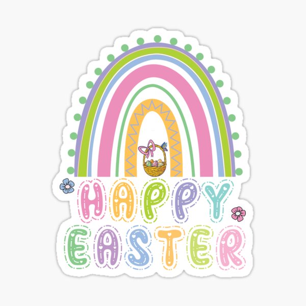 Happy Easter Rainbow