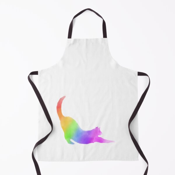 Item preview, rainbow cat stretch designed and sold by BigAndBug.
