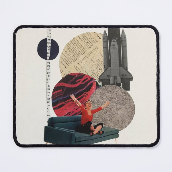 Item preview, Retro Collage Art designed and sold by clairemartwork.