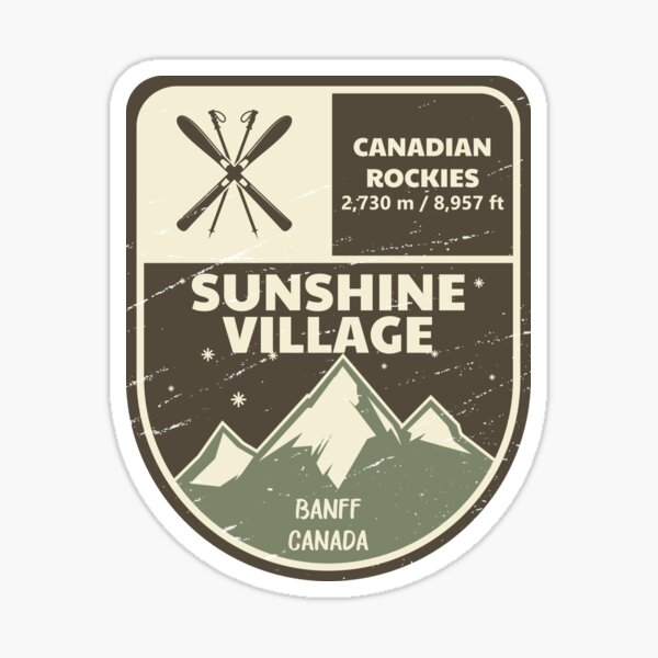 Item preview, Sunshine Village Canada Canadian Rockies designed and sold by KrisSidDesigns.