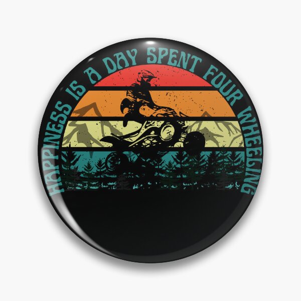 Item preview, Happiness is a Day Spent Four Wheeling -Motocross  designed and sold by Rally-Girl.