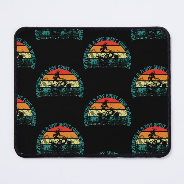 Item preview, Happiness is a Day Spent Four Wheeling -Motocross  designed and sold by Rally-Girl.