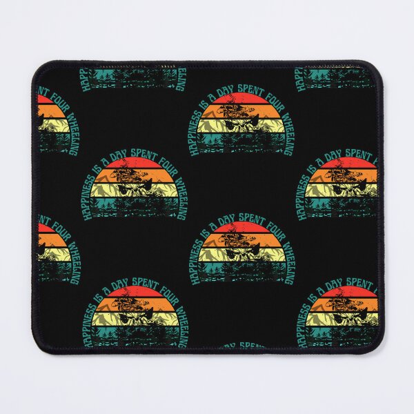 Item preview, Happiness is a Day Spent Four Wheeling -Motocross designed and sold by Rally-Girl.