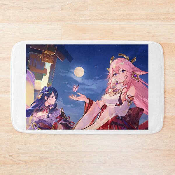 Item preview, Yae Miko and BAAL shogun raiden - Genshin impact designed and sold by Omagatoki.