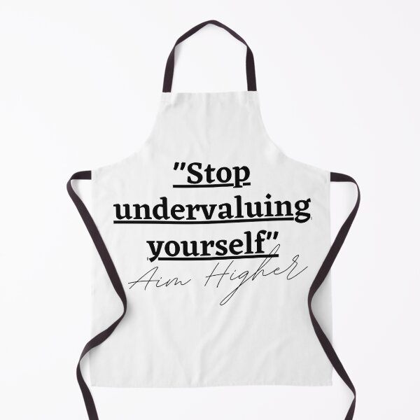 Item preview, "STOP UNDERVALUING YOURSELF" Aim Higher designed and sold by successmom.
