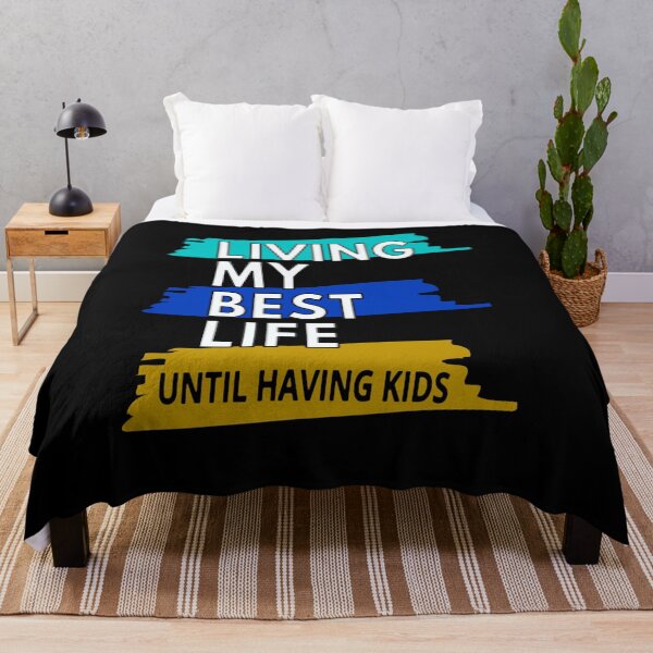 Item preview, Best life before kids funny sarcastic parents designed and sold by MAD-STREETWEAR.