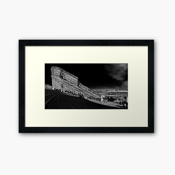 Red Rocks Amphitheater Framed Art Print