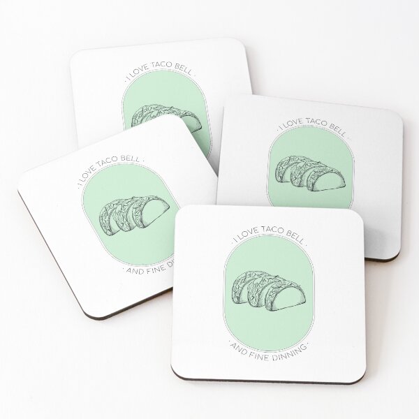 Item preview, Taco Bell and Fine Dinning designed and sold by SundaeSweet.