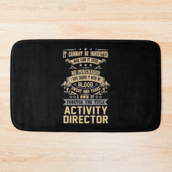 Item preview, Activity Director T Shirt - Forever The Title Job Gift Item Tee designed and sold by celiagomez456.