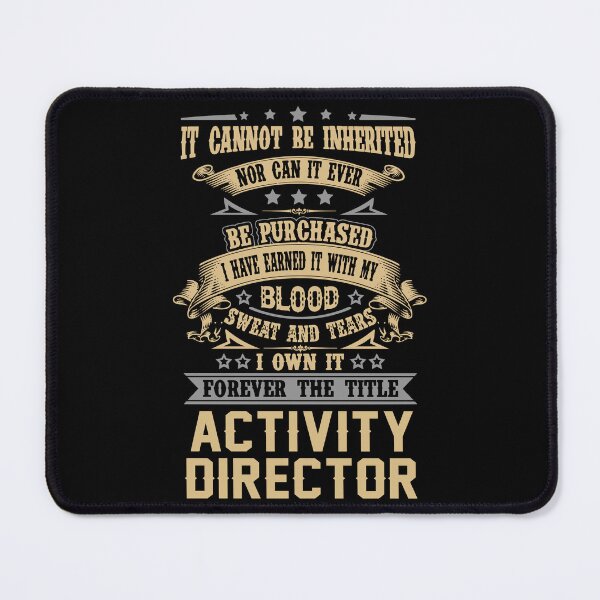 Item preview, Activity Director T Shirt - Forever The Title Job Gift Item Tee designed and sold by celiagomez456.
