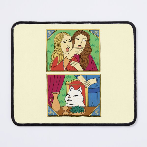 Item preview, Funny Cat Meme Illustration designed and sold by BeautyofColor.
