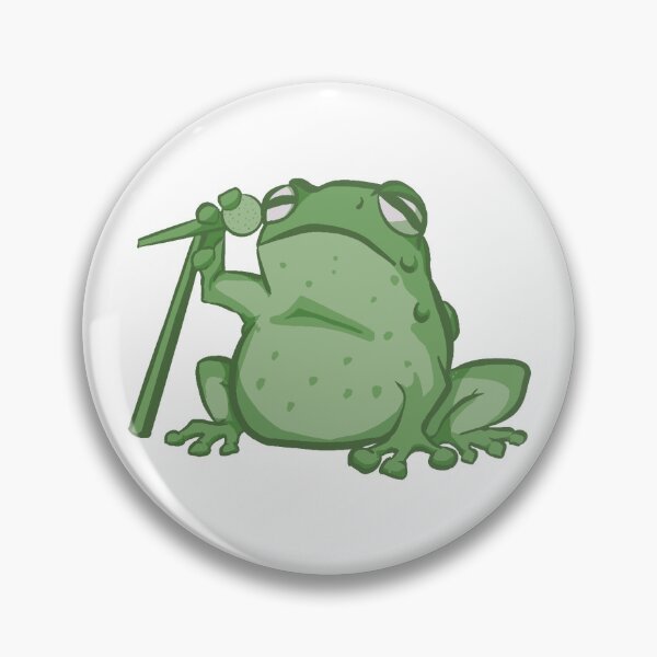 Item preview, Deadbeat comedian - cute frog series  designed and sold by EmilieZaenker.