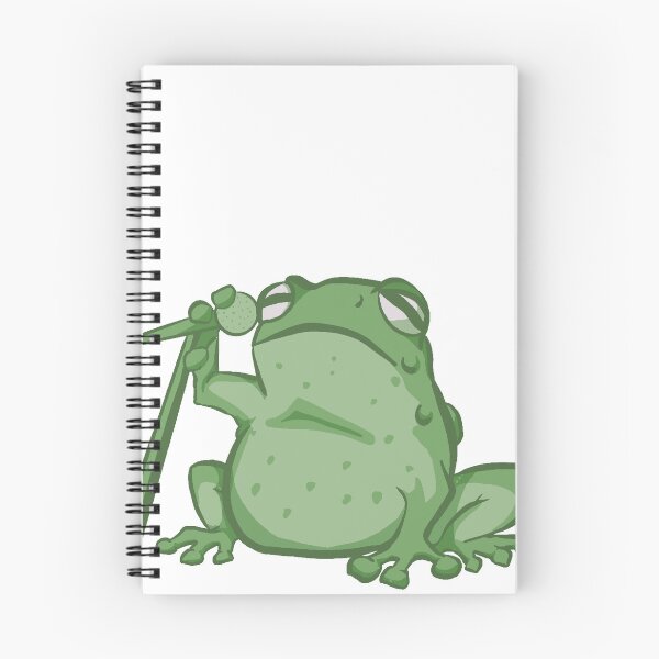Item preview, Deadbeat comedian - cute frog series  designed and sold by EmilieZaenker.