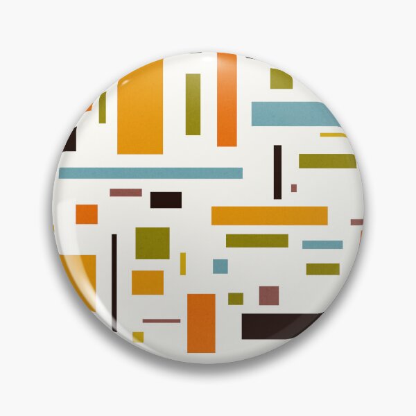 Item preview, Blocks Colors Retro 70s Mid Century designed and sold by trajeado14.