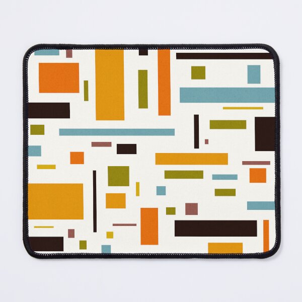 Item preview, Blocks Colors Retro 70s Mid Century designed and sold by trajeado14.