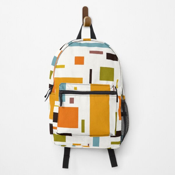 Item preview, Blocks Colors Retro 70s Mid Century designed and sold by trajeado14.