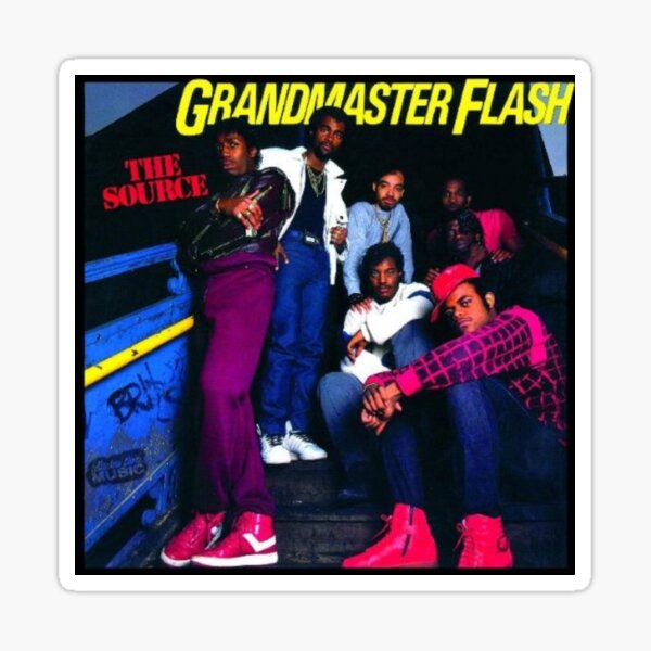 Grandmaster Flash and The Furious Five The Message Album Cover Sticker