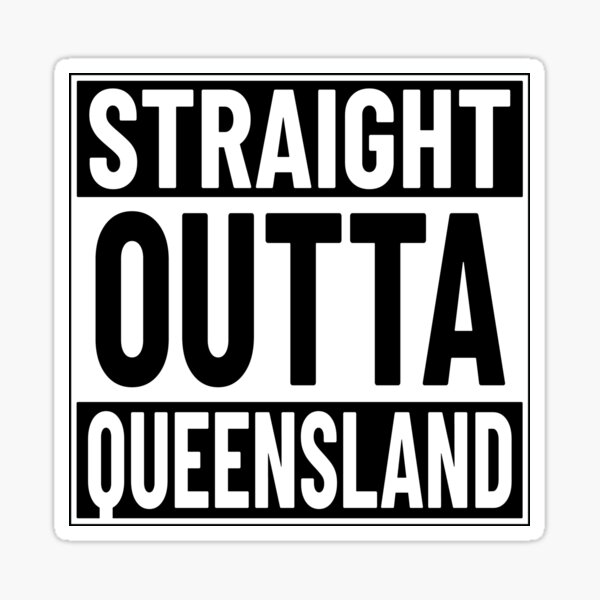Item preview, Queensland designed and sold by Black-Arts.