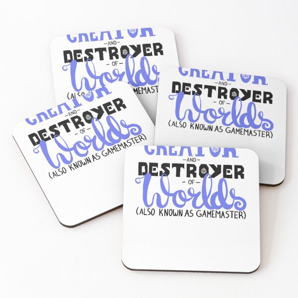 Item preview, Gamemaster Dungeonmaster caligraphy (blue) designed and sold by cu-b3.