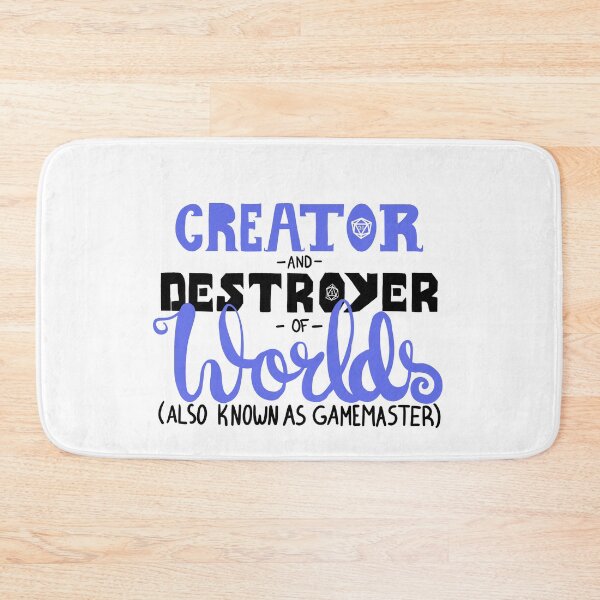 Item preview, Gamemaster Dungeonmaster caligraphy (blue) designed and sold by cu-b3.