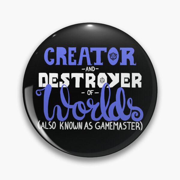 Item preview, Gamemaster Dungeonmaster caligraphy (blue) designed and sold by cu-b3.