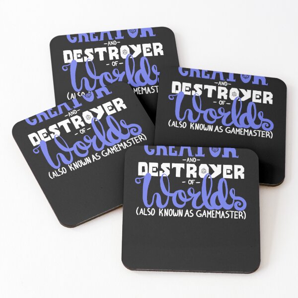 Item preview, Gamemaster Dungeonmaster caligraphy (blue) designed and sold by cu-b3.