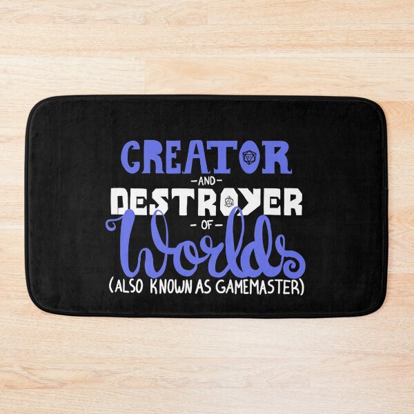 Item preview, Gamemaster Dungeonmaster caligraphy (blue) designed and sold by cu-b3.