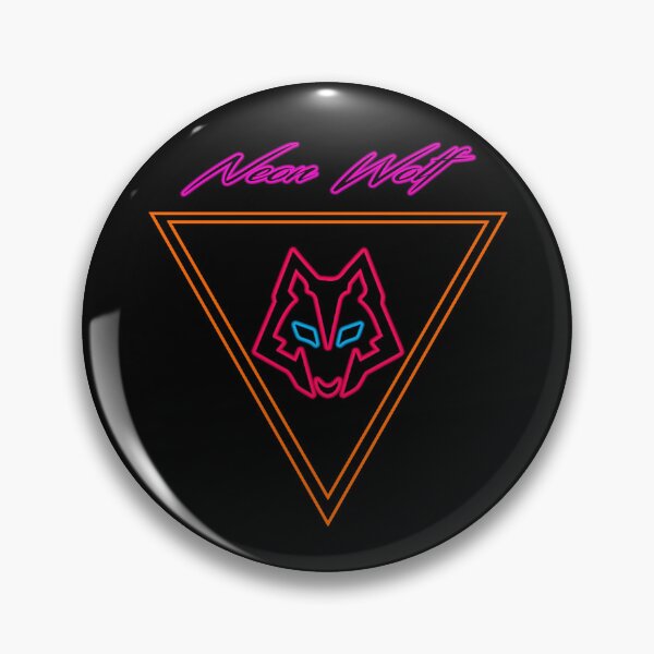 Item preview, Neon Wolf Logo - Vol. 2 designed and sold by ZeroGraphicArt.