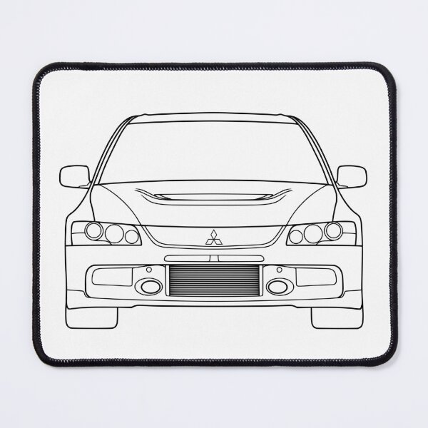 Item preview, Mitsubishi Lancer EVO IX Black Lines designed and sold by EdimDesign.