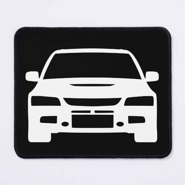 Item preview, Mitsubishi Lancer EVO IX White Sticker designed and sold by EdimDesign.