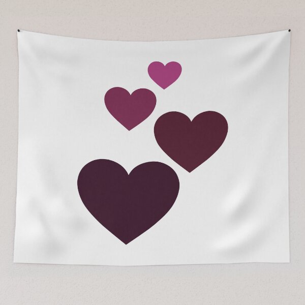Item preview, Simple Purple Hearts designed and sold by Arianna Khalil.