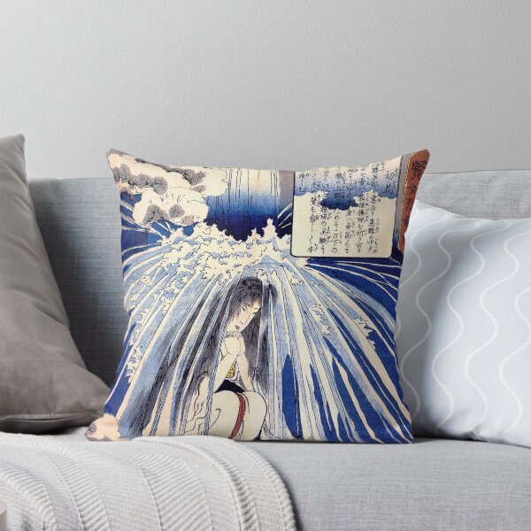 Item preview, Utagawa Kuniyoshi - Hatsuhana doing penance under the Tonosawa waterfall designed and sold by Geraldo Garcia.