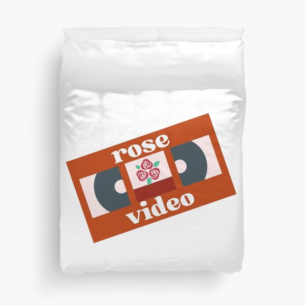 rose video vhs gekippt Bettbezug