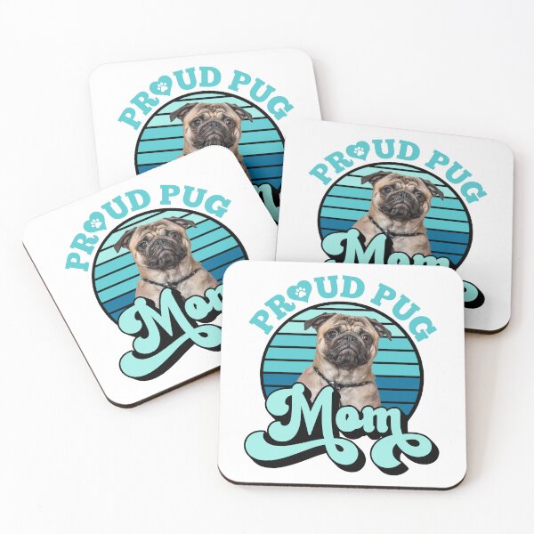Item preview, Proud Pug Mom designed and sold by momofdoggos.